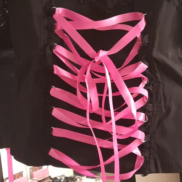 Widow lace corsets top - Picture 2 of 6